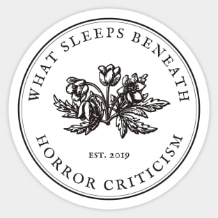 What Sleeps Beneath Sticker